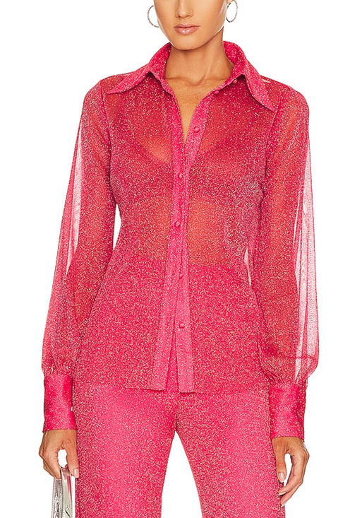 Alice McCall Tops - Alice Mccall Sheer Lipstick Elodie Top Size Aus 6 / US 2